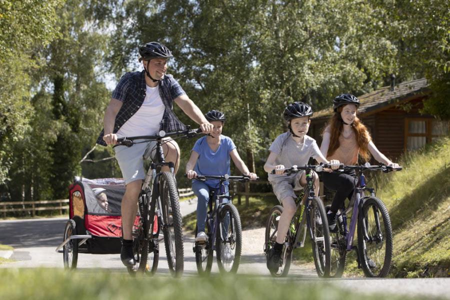 hire a bike and explore Warmwell Holiday Park