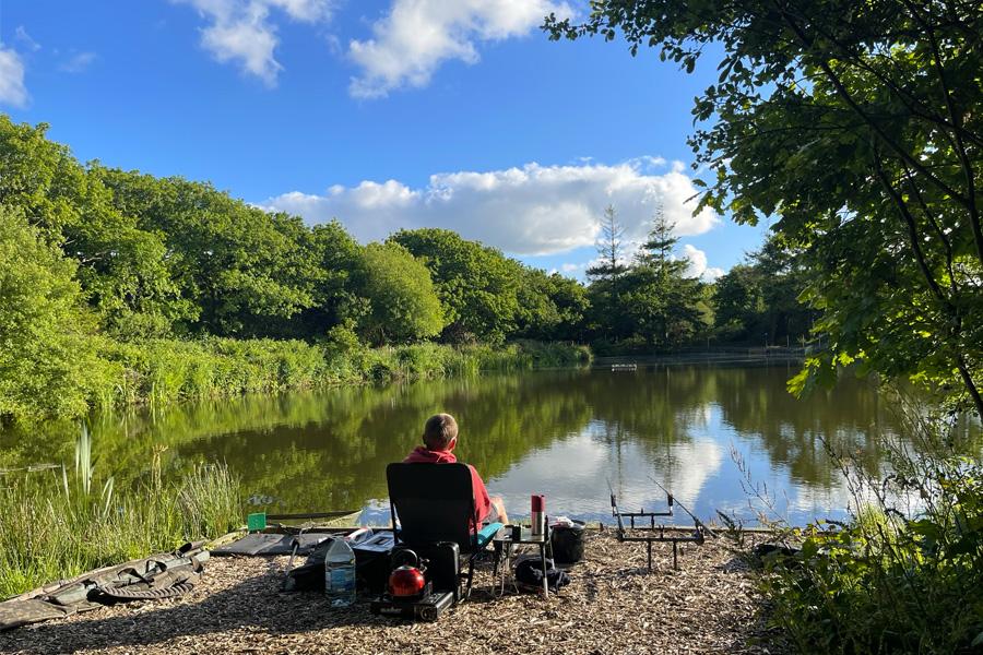 coarse fishing at Bodmin Holiday Park