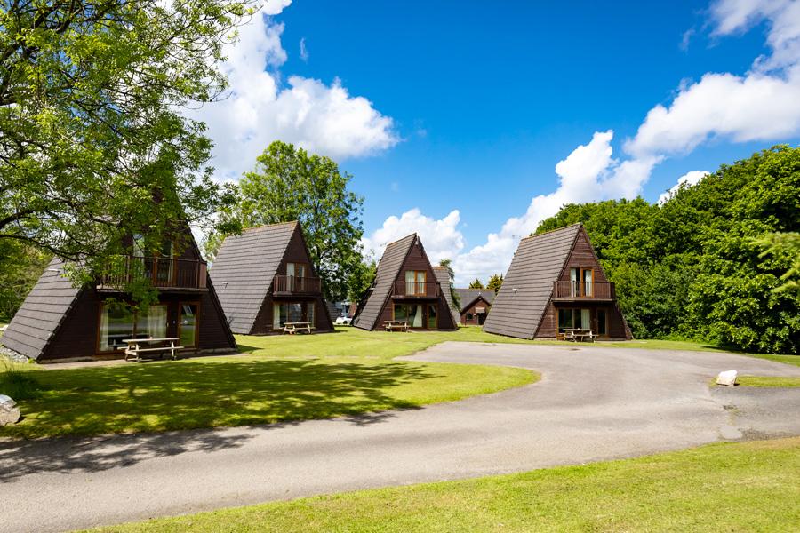 stunning villa chalets at Bodmin Holiday Park