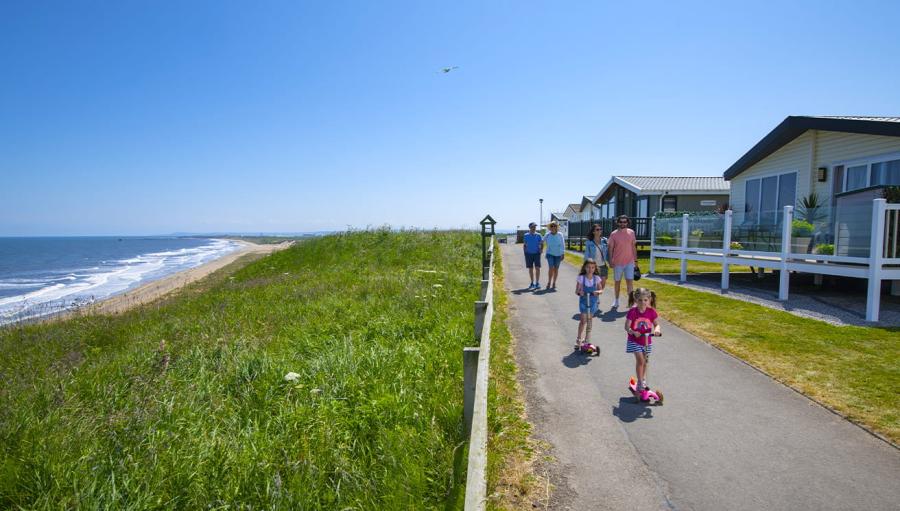 Crimdon Dene Holiday Park by the sea