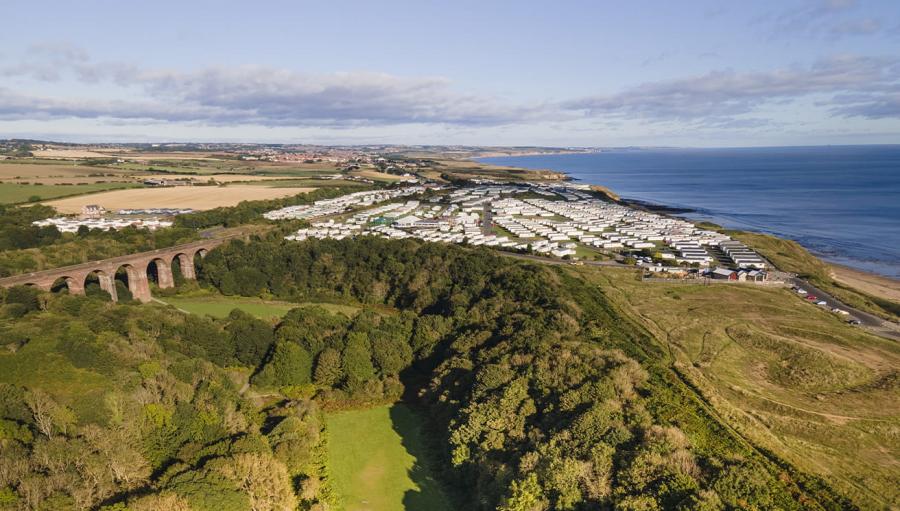 Crimdon Dene Holiday Park by the beach