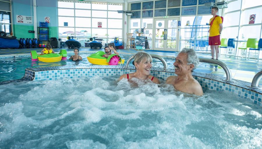 indoor pool at Crimdon Dene Holiday Park