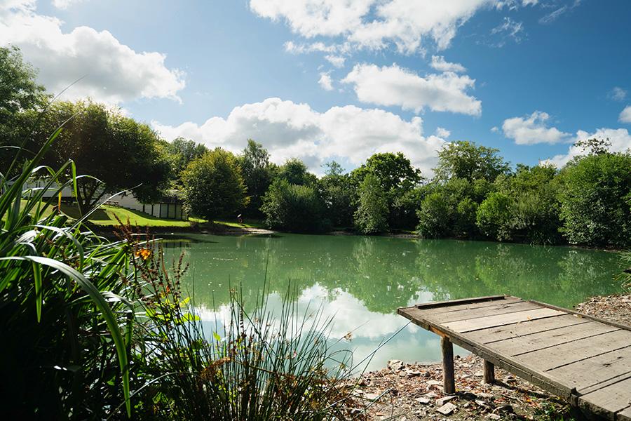 coarse fishing lke at Hengar Manor Holiday Park 