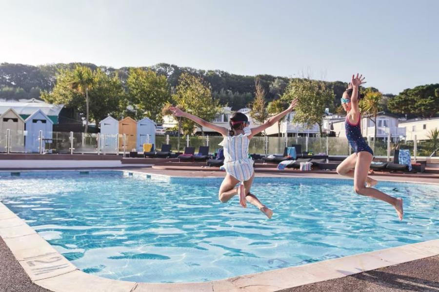 Littlesea Holiday Park outdoor swimming pool