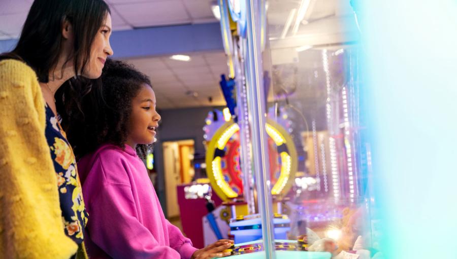 amusement arcade on the park