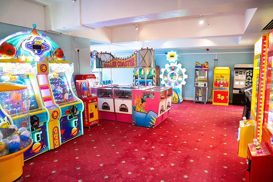 Polperro Holiday Park amusement arcade