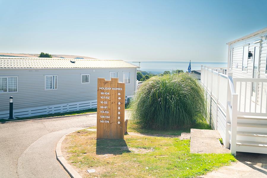 static caravans in Cornwall at Polperro Holiday Park