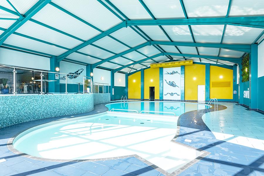 indoor swimming pool at Polperro Holiday Park