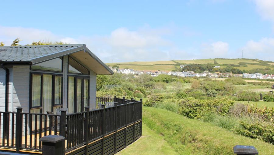 luxury holiday lodges in Croyde in Devon at Ruda Holiday Park