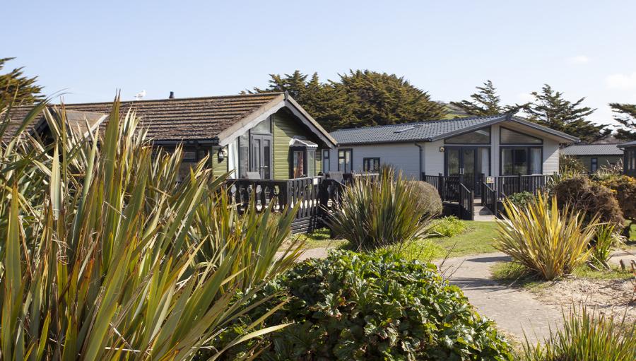 lodges and caravan holidays in devon at Ruda Holiday Park