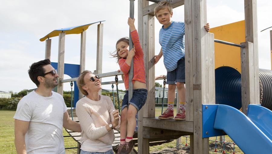 second view of the adventure playground