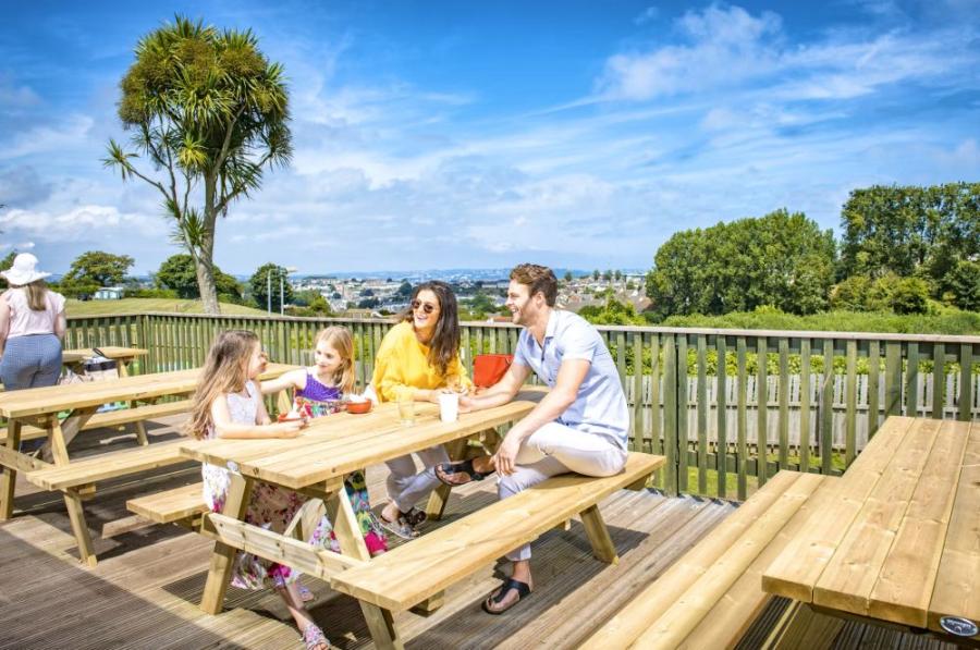 outside at South Bay Holiday Park