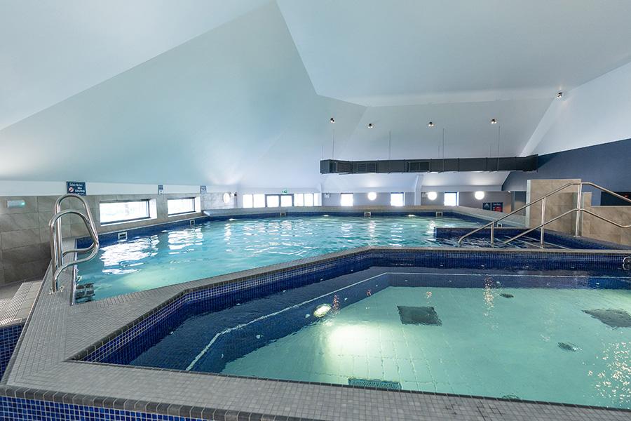 new indoor swimming pool at Waterside Holiday Park