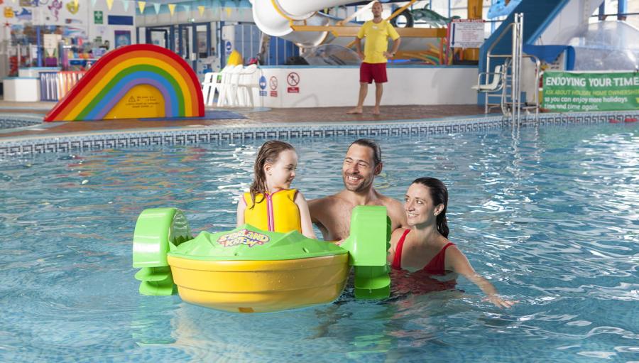 West Bay Holiday Park indoor swimming pool