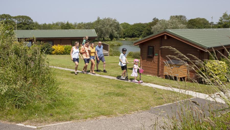 White Acres Holiday Park luxury lodges in Cornwall near Newquay