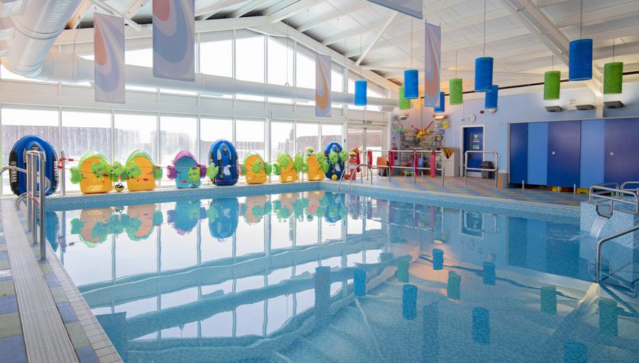 indoor swimming pool at Coopers Beach Holiday Park