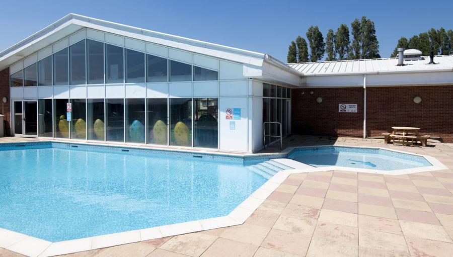 outdoor swimming pool at Coopers Beach Holiday Park