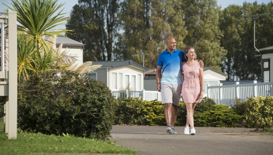 caravans and lodges for holidays in Essex on Mersea Island