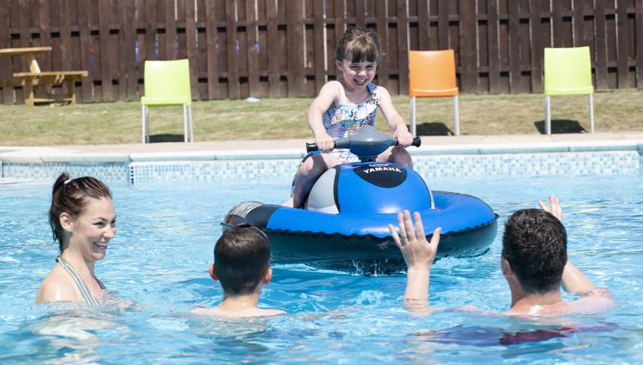 swimming pool at Coopers Beach Holiday Park