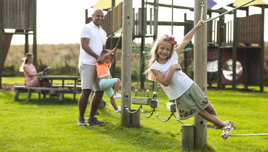 adventure playground at Coopers Beach Holiday Park