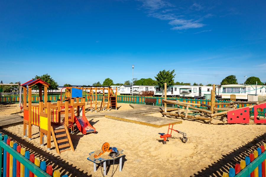 adventure playground at Dovercourt Holiday Park