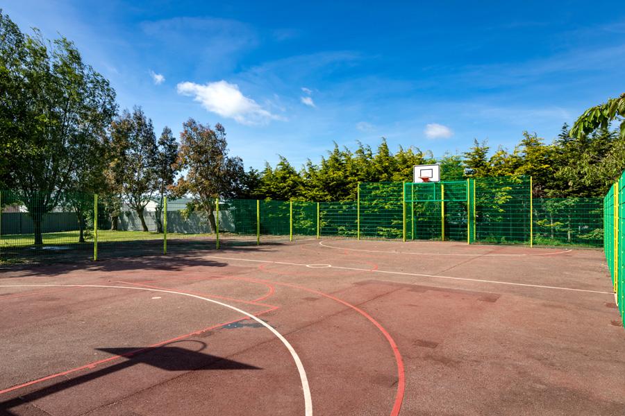 basketball court at Dovercourt Holiday Park