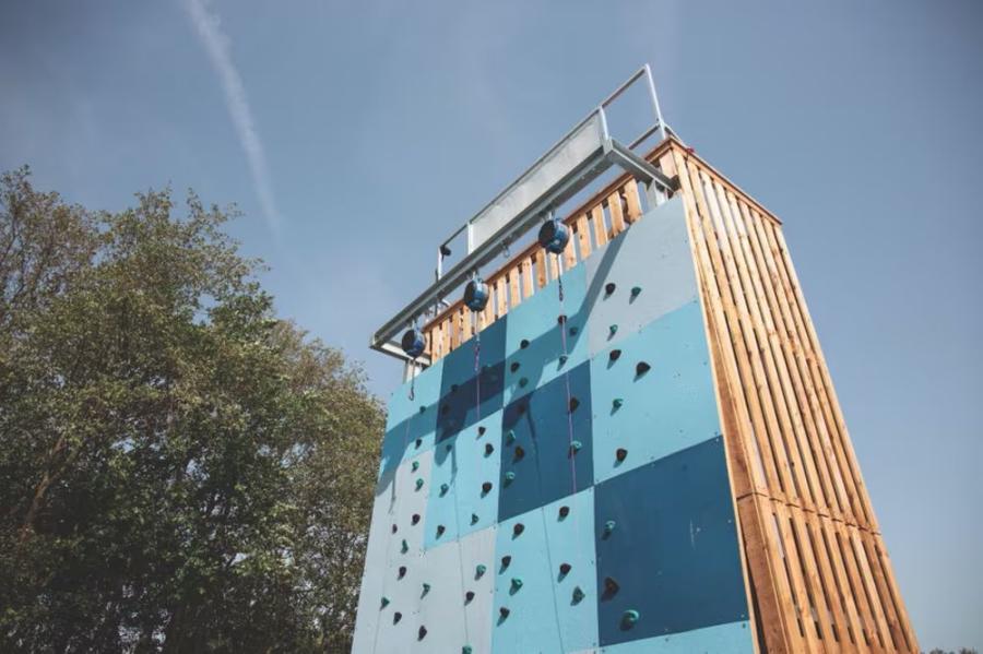 Seaview Holiday Park Weymouth climbing wall