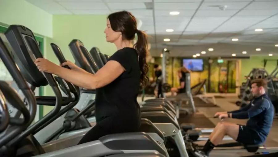 the gym at Shorefield Country Park