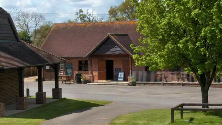 reception area at Wilksworth Caravan Park