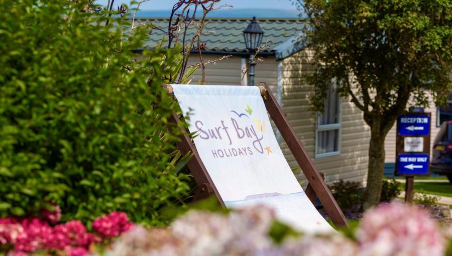 deck chair at Beachside Holiday Park