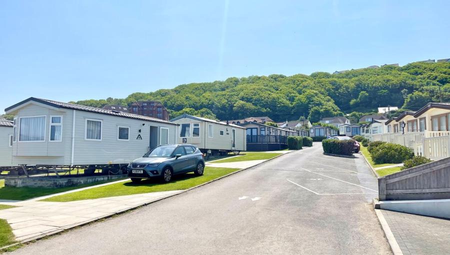 static caravans in North Devon at Beachside Holiday Park