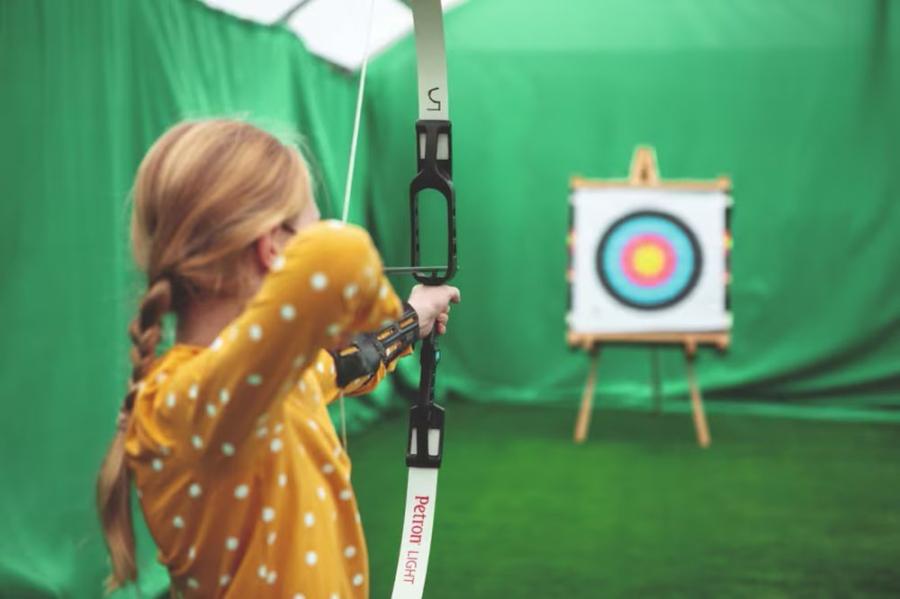 archery at Berwick Holiday Park