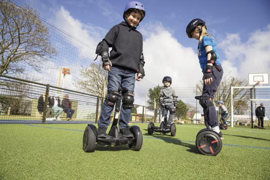 junior segways at Caister-on-Sea Holiday Park