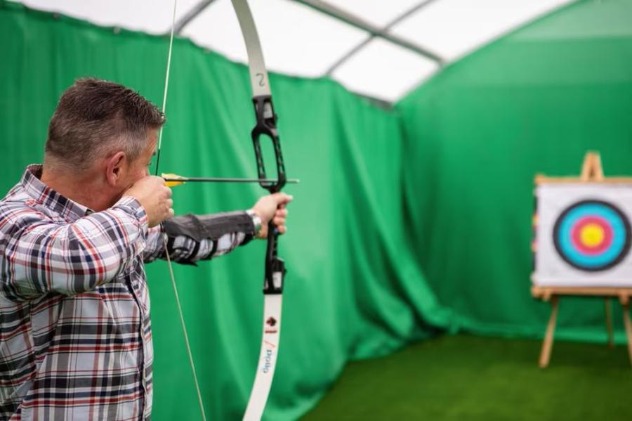 archery lessons at Caister-on-Sea Holiday Park