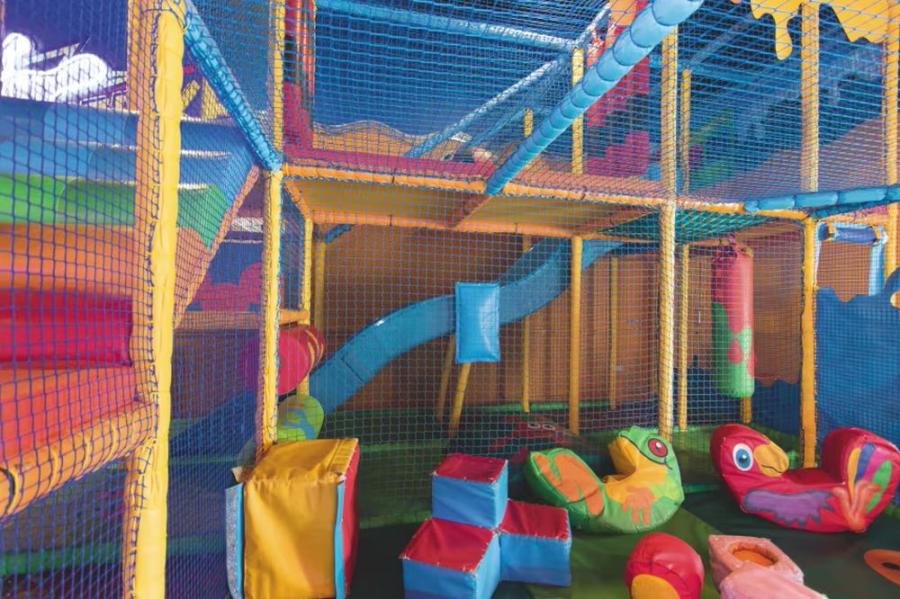 kids soft play area at Cala Gran Holiday Park