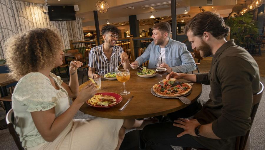 meals in the restaurant