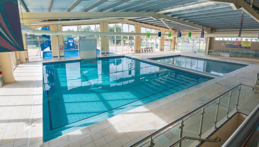 indoor pool and kids pool at Highfield Grange Holiday Park