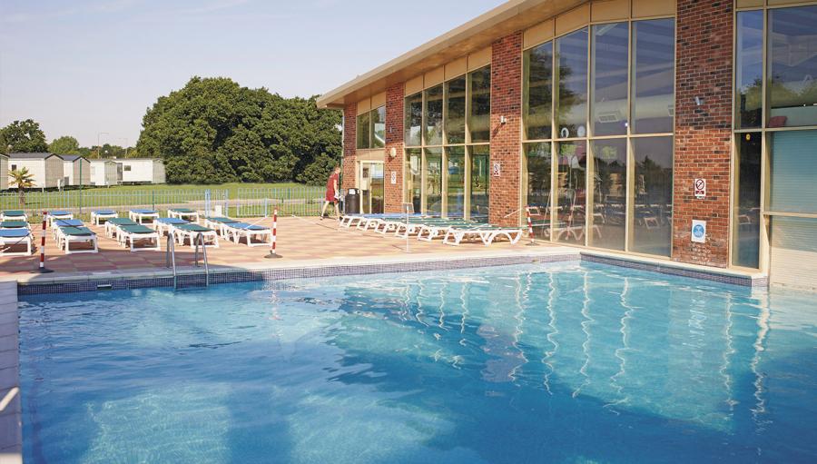 Highfield Grange Holiday Park outdoor swimming pool