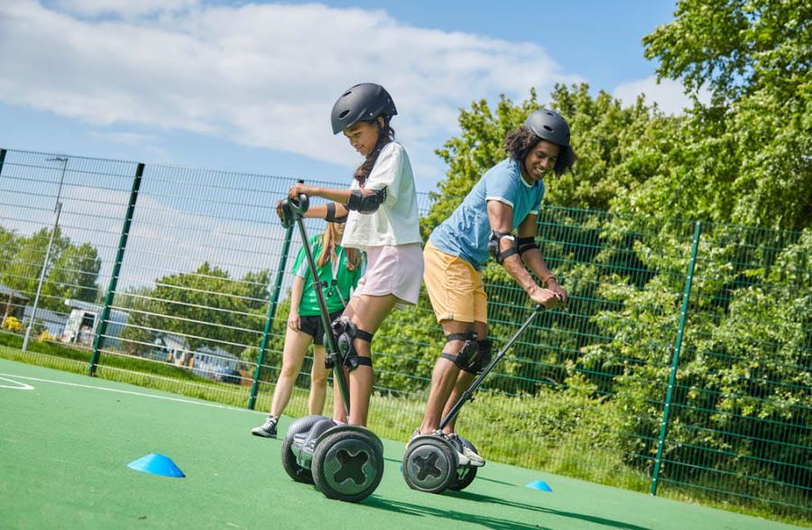 hoverboards for kids at Naze Marine Holiday Park