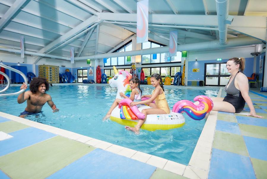 Naze Marine Holiday Park indoor pool in walton on the naze