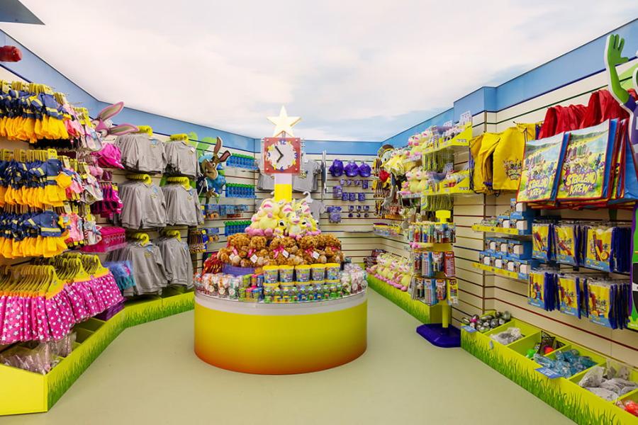 kids shop at Naze Marine Holiday Park