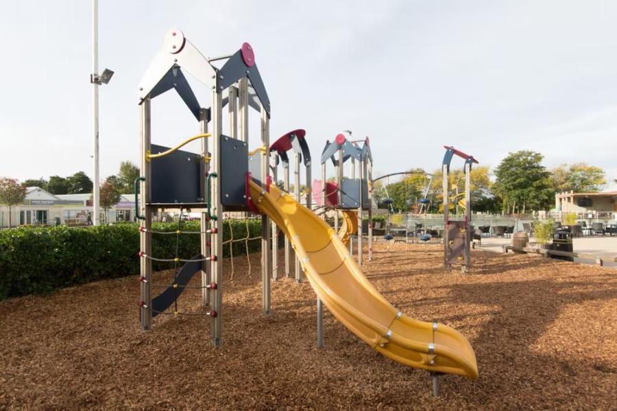 adventure playground at Lakeland Holiday Park