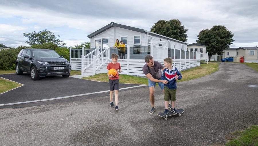 holiday lodge park in Scotland at Nairn Lochloy Holiday Park