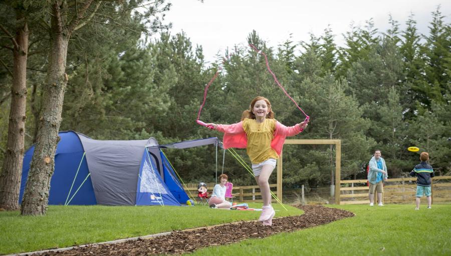 campsite in scotland at Nairn Lochloy Holiday Park