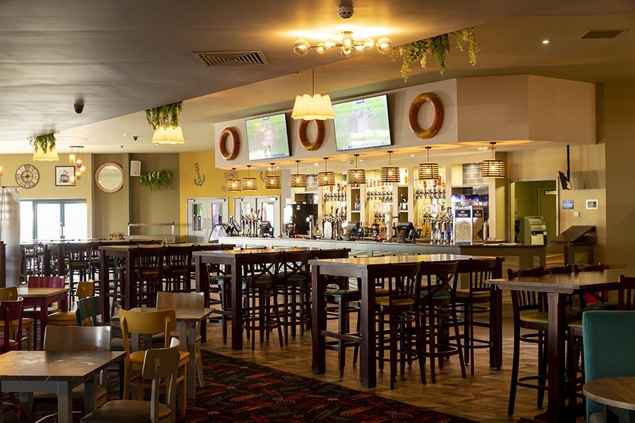 Seawick Holiday Park bar and restaurant