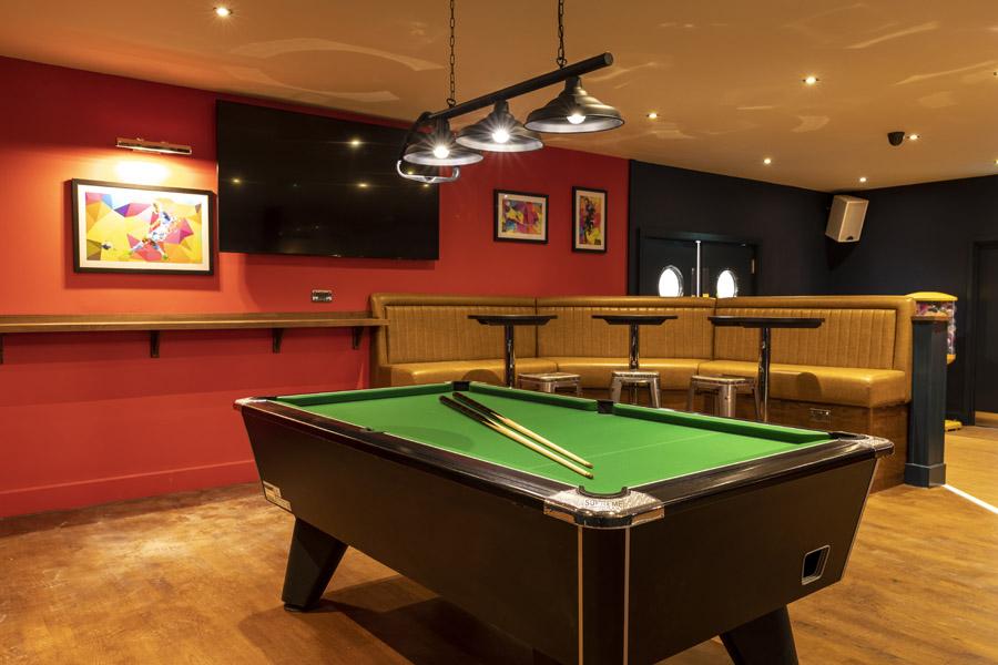 sportsmans bar at Broadland Sands Holiday Park