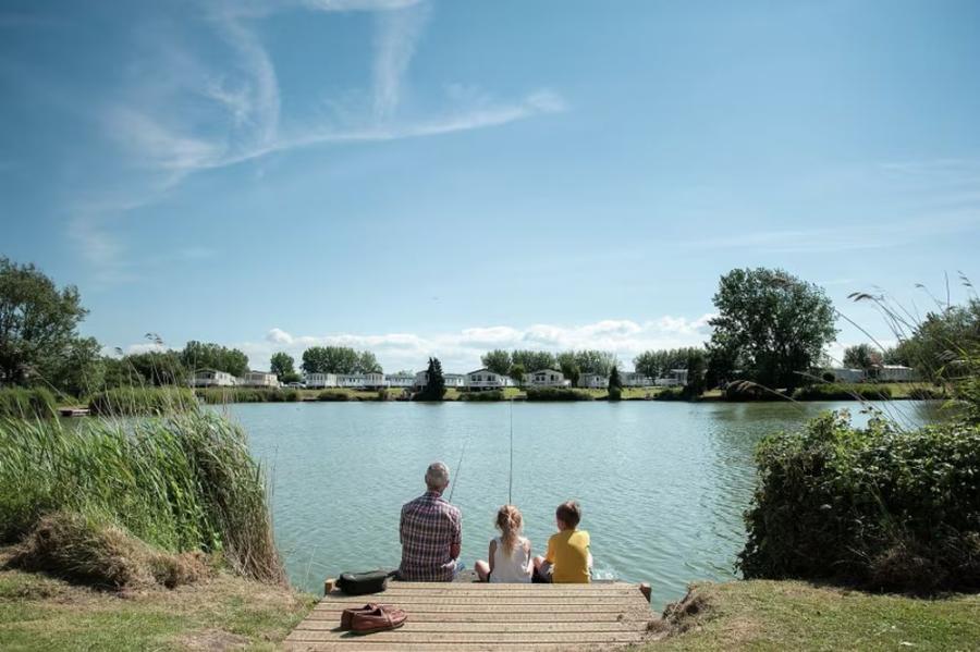 course fishing lakes at Burnham-on-Sea Holiday Village