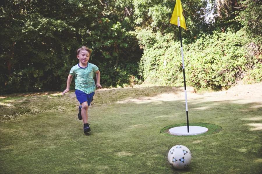 footgolf at Reighton Sands Holiday Park