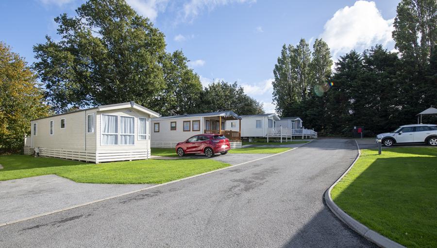 lodges and caravans in essex at Valley Farm Holiday Park