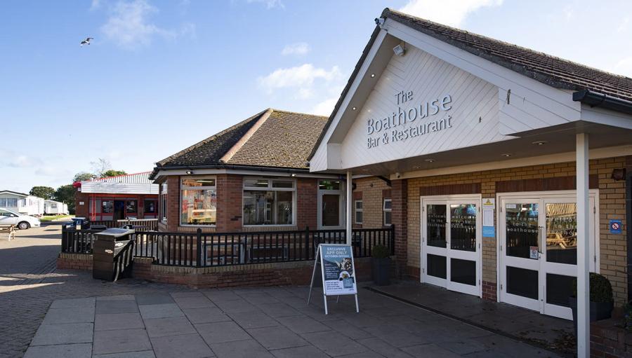 the park reception at Valley Farm Holiday Park